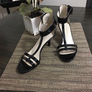 Nine West Black Patent Leather Heels